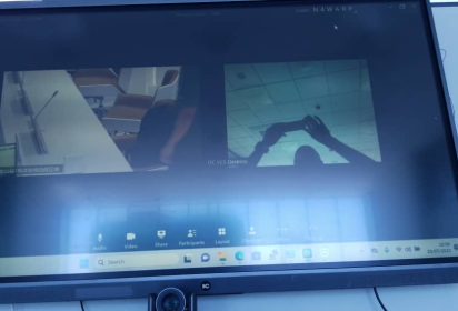 Smart Interactive Flat Panel and Video Conferencing Solution installed in Tanzania