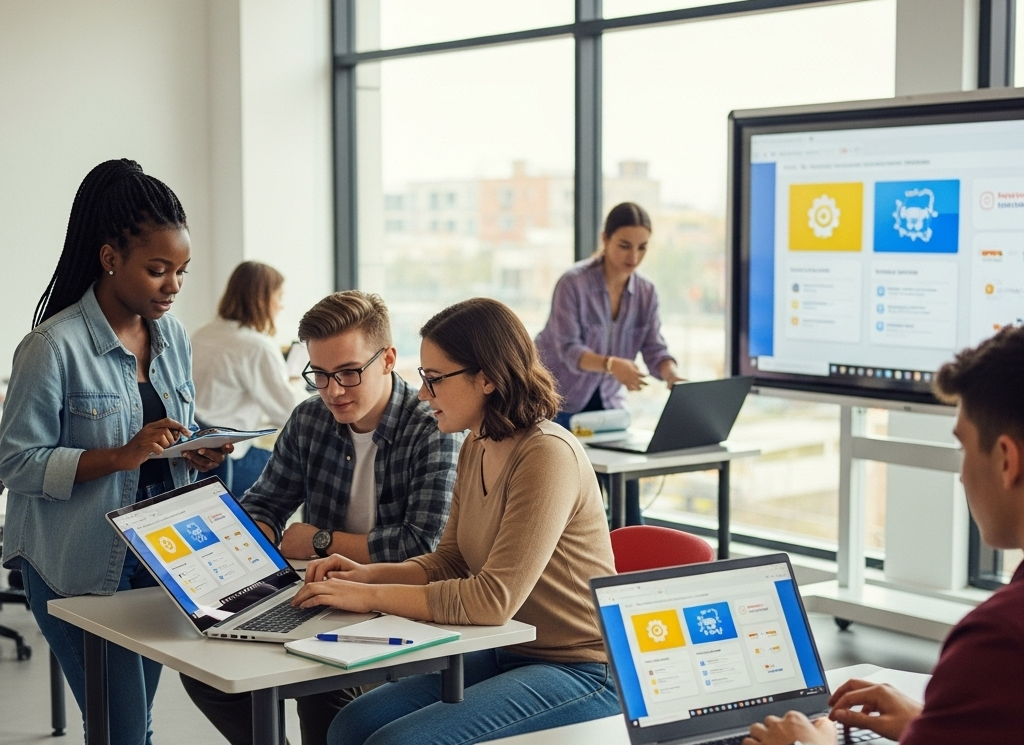 interactive touch screen TV for schools